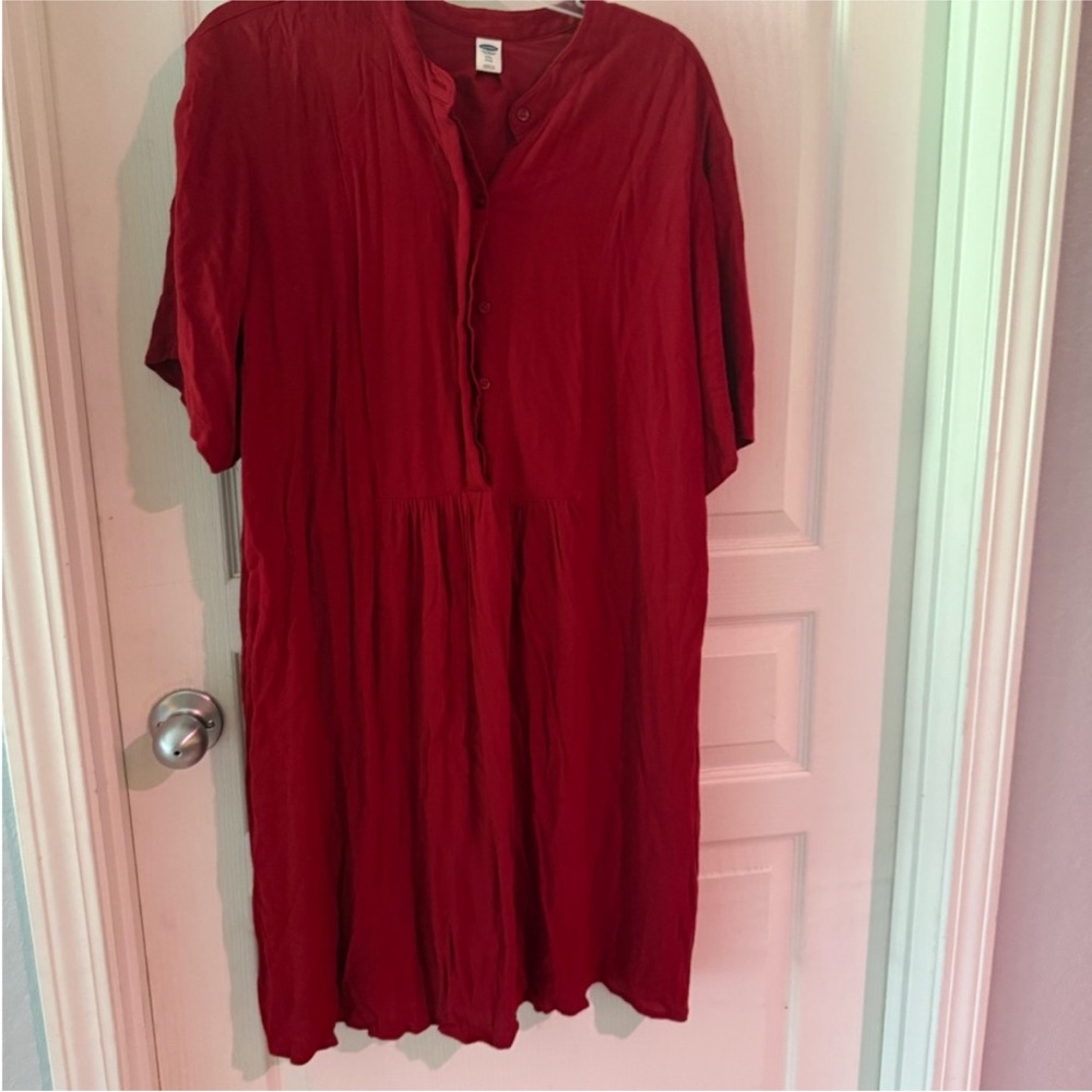 Old Navy | Red Midi Dress - Women’s Size XXL